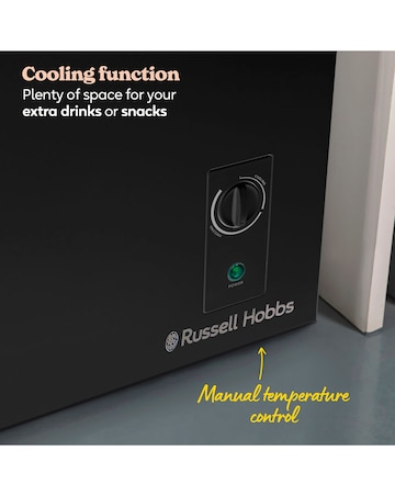 Russell Hobbs RH99CF0E1B 99 Litre Chest Freezer - Black
