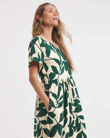 Soft Touch Notch Neck Maxi Dress