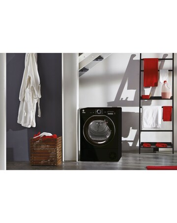 Hoover H-Dry 300 HLEC8LGB-80 8kg Condenser Tumble Dryer Black + Install