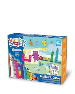 Learning Resources MathLink Cubes Numberblocks 1-10 Activity Set