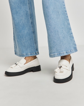 Juno Chunky Tassel Loafers - Extra Wide Fit (EEE)