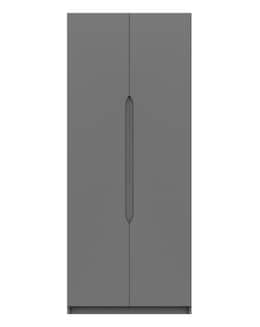 Sorrento High Gloss Assembled 2 Door Wardrobe