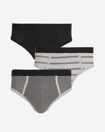 3 Pack Stripe Brief