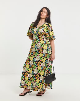 Twisted Wunder Kai Floral Dress