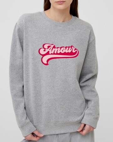 French Connection Amour Graphic Sweatshirt