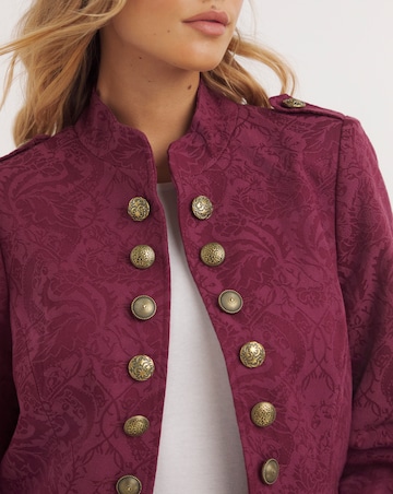 Joe Browns Plum Magnificent Military Jacket