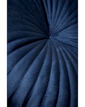 Catherine Lansfield Round Velvet Cushion