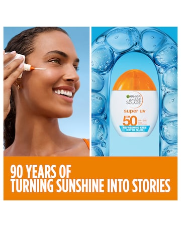 Garnier Ambre Solaire Super UV Refreshing Water Fluid - Invisible
