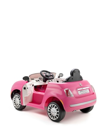 Xootz 6V Fiat 500 - Pink