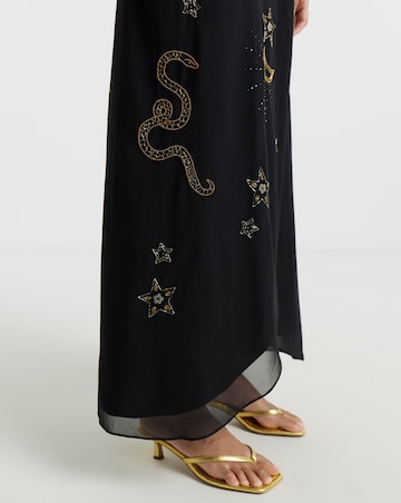 Hope & Ivy Caliste Wrap Maxi Dress