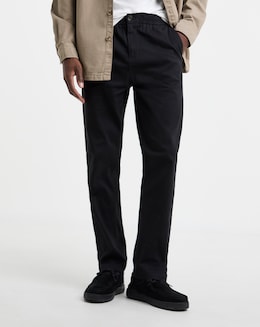 Elasticated Waist Straight Fit Chino