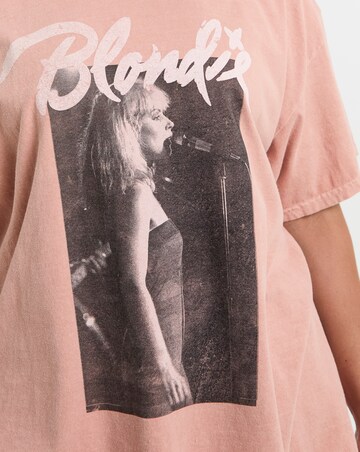 Simply Be Blush Pink Blondie License T-Shirt
