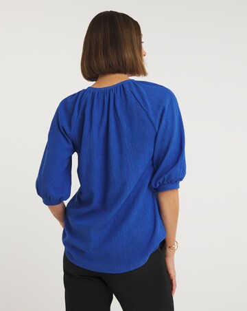 Crinkle Fit and Flare Top