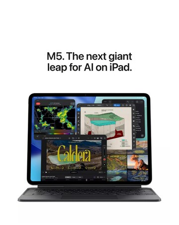 Apple iPad Pro (M5, 2025) 13inch Nano-Texture Glass Wi-Fi 1TB - Silver