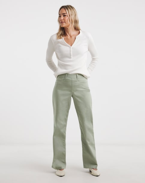 Sage Wide Leg Jeggings