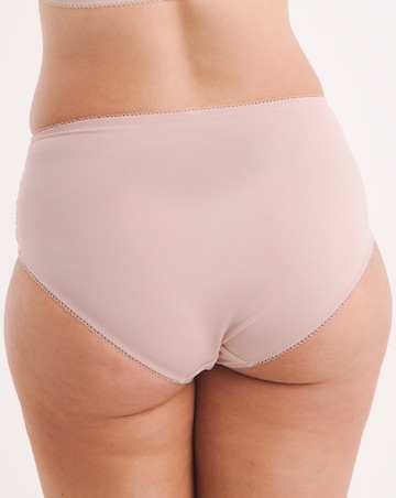Pretty Secrets (2 Pack) Ella Lace Full Brief Knickers Mink/Rust