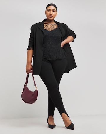 Black Lace Top