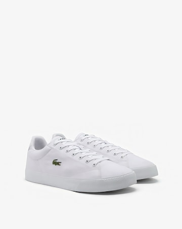 Lacoste Lerond Set Canvas Trainers - White