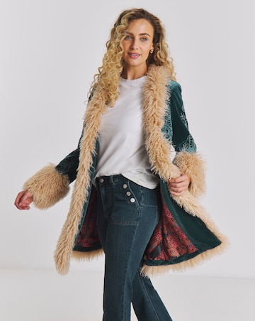 Joe Browns Boho Girl Embroidered Boutique Coat