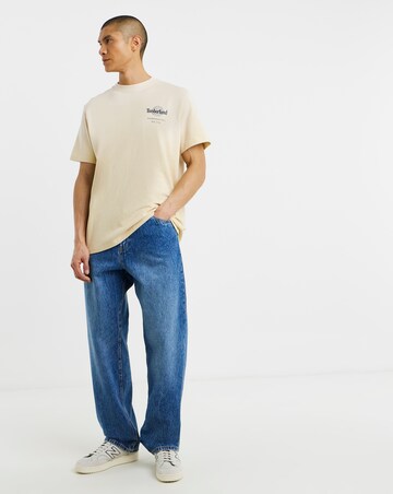 Timberland Sunfaded Back Tree Logo Graphic T-Shirt