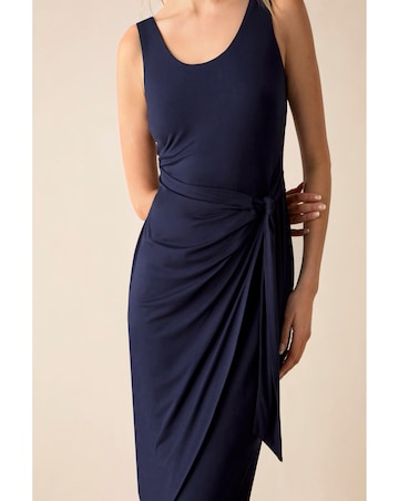 Ro&Zo Jersey Tie Waist Dress