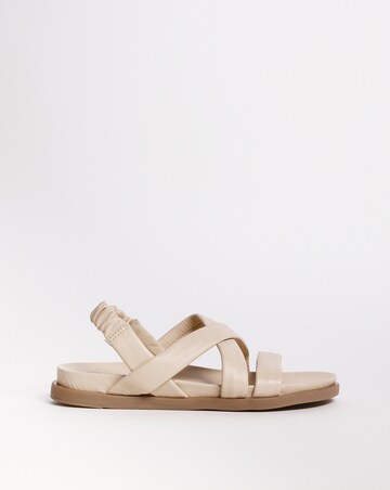 Leather Tubular Sandal EEE Fit