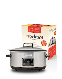 Crockpot CSC112 6.5L Digital Sizzle &amp; Stew Slow Cooker with Induction