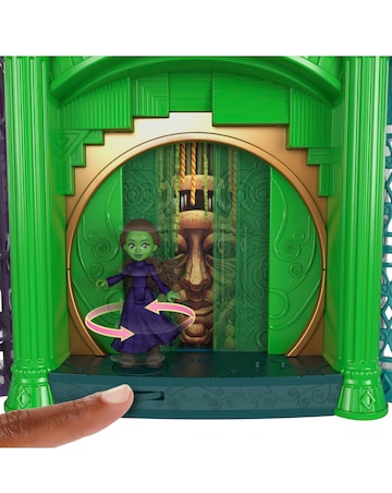 Wicked Emerald City Small Doll Playset with 5 Play Spaces & 15 Accessories