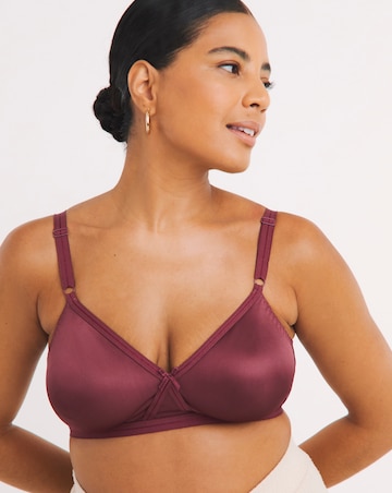 Pretty Secrets 3 Pack Moulded Full Cup Non Wired Bras B-E Brown Multi