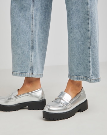 Dallas Chunky Penny Loafer - Extra Wide Fit (EEE)
