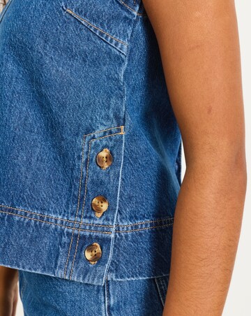 Fatface Dara Denim Blouse