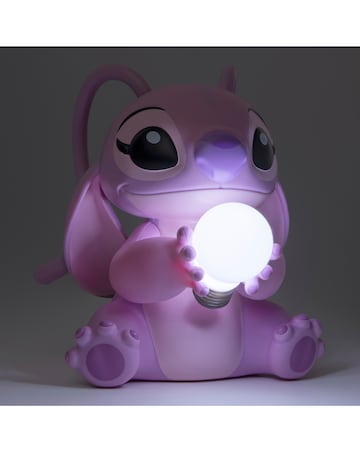 Disney Lilo & Stitch Cute Pink Angel Night Lamp, Collectable Gift