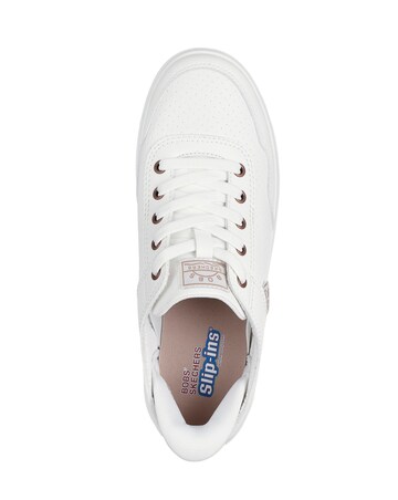 Skechers White Bobs D'Vine Slip In Trainer- Standard Fit (D)