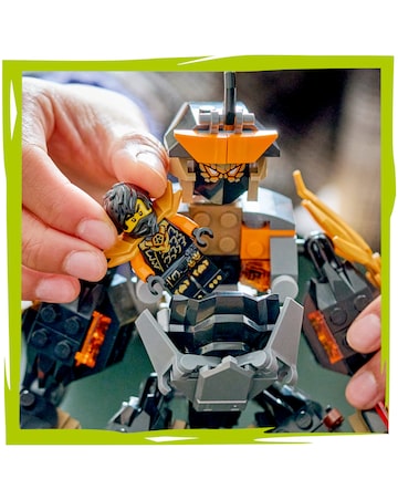 LEGO NINJAGO Cole's Mission Mech & Dragon Zane