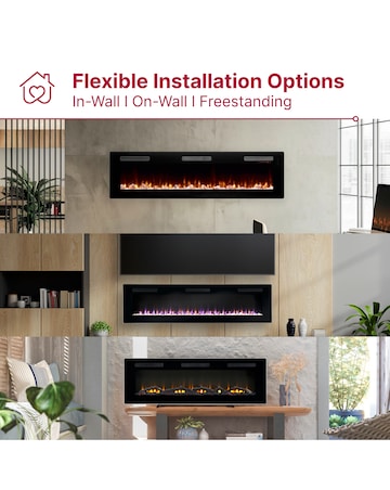 Dimplex Sierra Linear 60 Fireplace Fire Suite