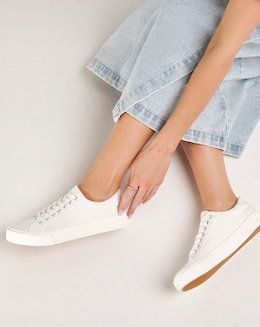 Busselton Lace Up Leisure Pumps - Extra Wide Fit (EEE)