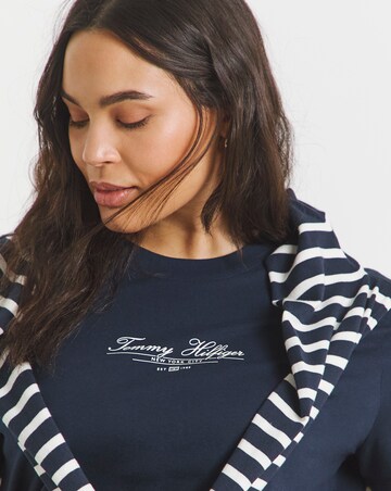 Tommy Hilfiger Script Crew Neck Short Sleeve T-shirt