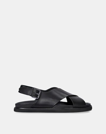 Polo Ralph Lauren Zane Leather Sandal - Black