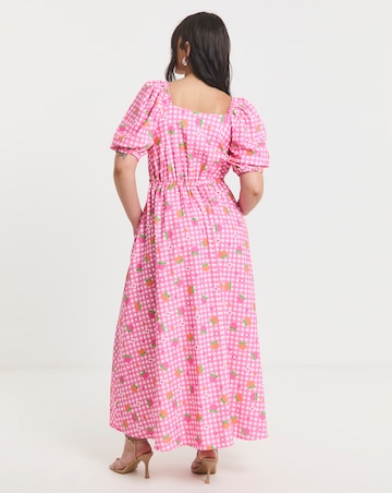 Twisted Wunder Poppy Check Dress