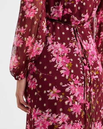 Hope & Ivy Blossom Wrap Maxi Dress