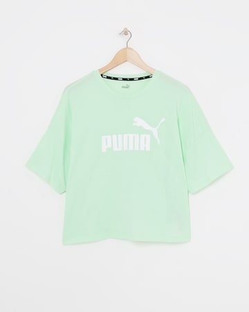 PUMA Essentials Cropped Logo T-Shirt