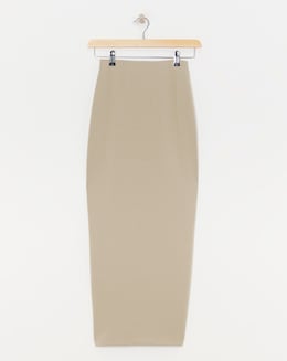 Ponte Maxi Pencil Skirt