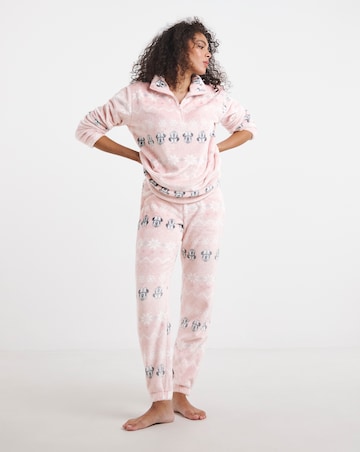 Mickey Mouse Fleece Pyjama Lounge Set