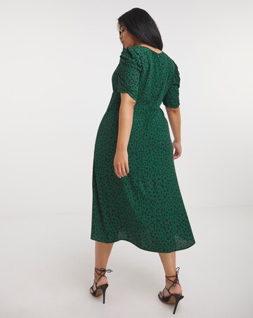 Nobody's Child Evie Crew Neck Midi Dress
