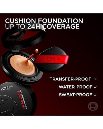 LOreal Paris Infallible Air Wear Cushion Foundation Shade 120