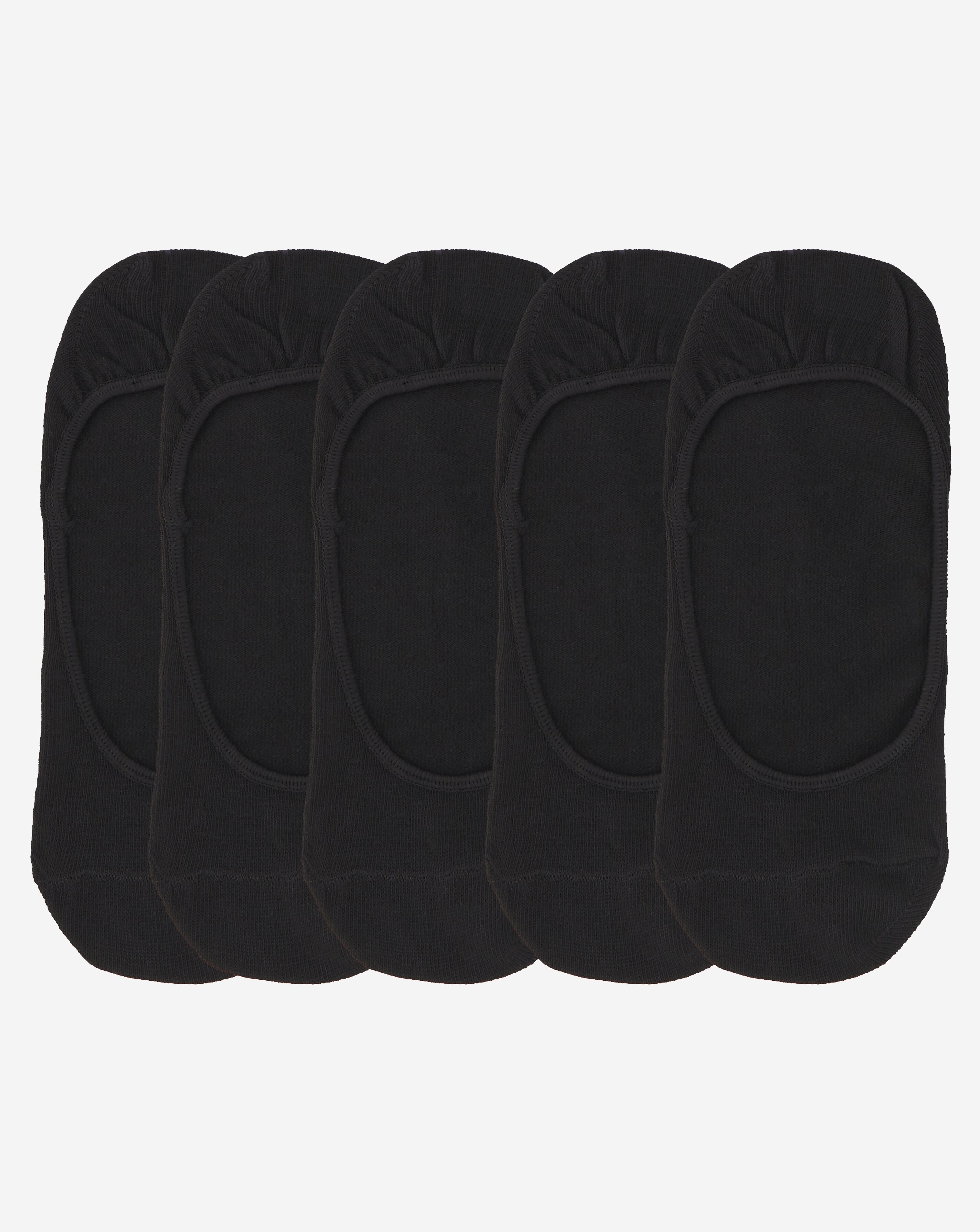 Pretty Secrets (5 Pair Pack) Footsies Black