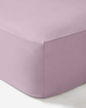 Non Iron Plain Dye Extra Deep 38cm Fitted Sheet