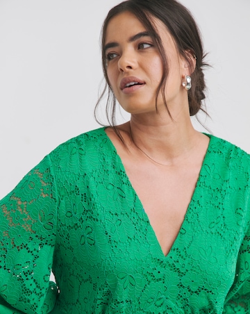 Joanna Hope Midi Lace Dress