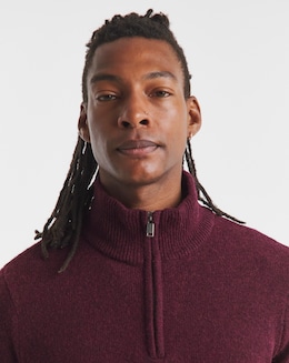 Lambswool 1/4 Zip Jumper