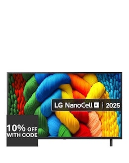 LG 43NANO80A6B 43in NanoCell AI 4K Smart TV